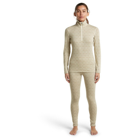 Camiseta funcional de mujer Icebreaker Women M 260 Tech Vertex LS HZ AlpGeo
