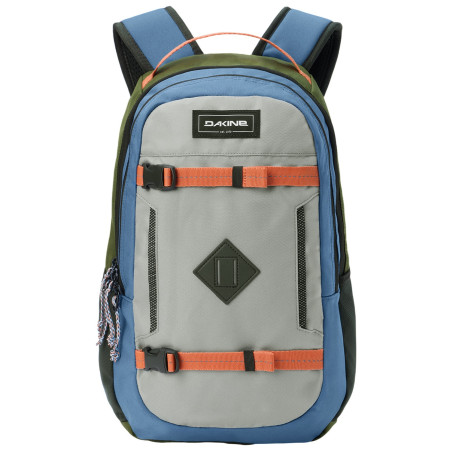 Mochila Dakine Mission Backpack 18L azul/verde Crestline