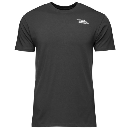 Camiseta de hombre Black Diamond M Heritage Equipment SS Tee negro black