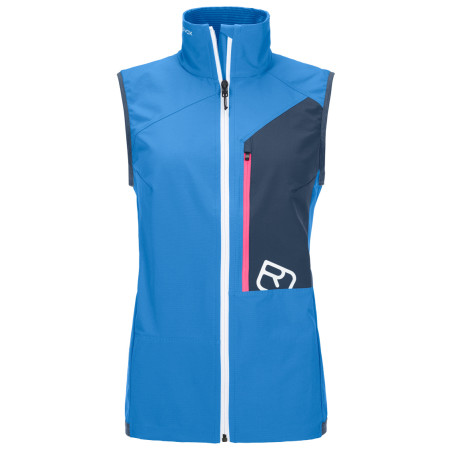 Chaleco de mujer Ortovox W's Berrino Vest azul Skyblue