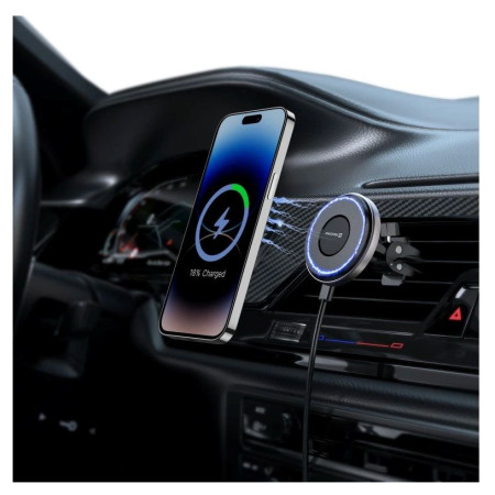 Soporte para coche Swissten 15W MagSafe AIRHOLD wireless charger