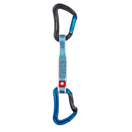 Juego de cintas express Ocún Raven Qd Zoom 16 Cm 6-Pack azul Blue