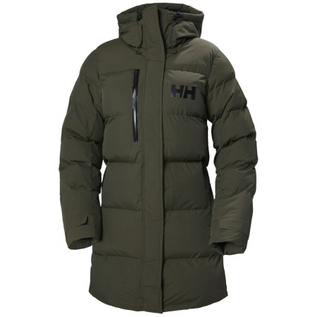Chaqueta de invierno para mujer Helly Hansen W Adore Puffy Parka verde oscuro UtilityGreen
