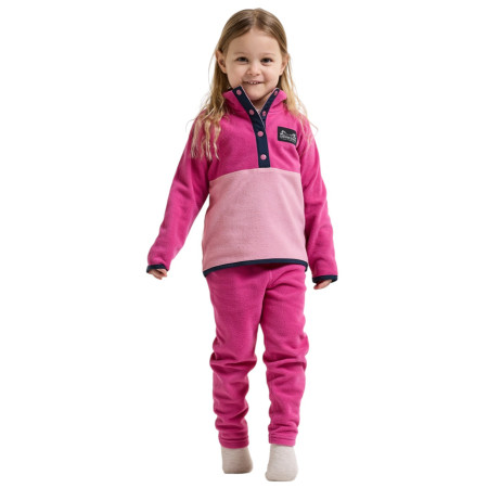 Sudadera para niños Didriksons Monte Kids Half Bu 6 Cactus Pink