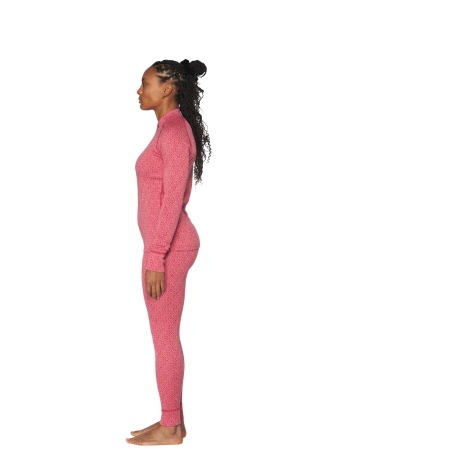 Camiseta funcional de mujer Devold Signature Silk 230 Cross Neck Wmn