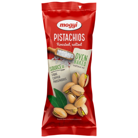 Mezcla de frutos secos Mogyi Pistachos tostados y salados 60 g