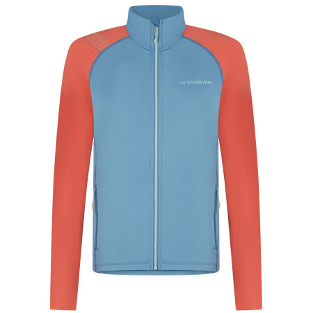 Sudadera de mujer La Sportiva Hera Jkt W azul/rojo Atlantic/Paprika