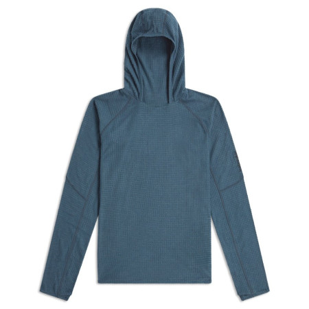Sudadera de hombre Icebreaker Men Mer 400 RealFleece Grid Pulover Hood