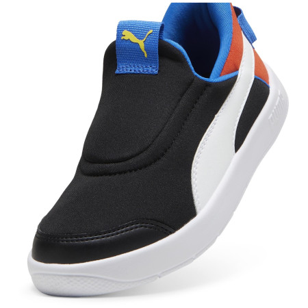 Calzado para niños Puma Courtflex v3 SLIPTECH PS Black