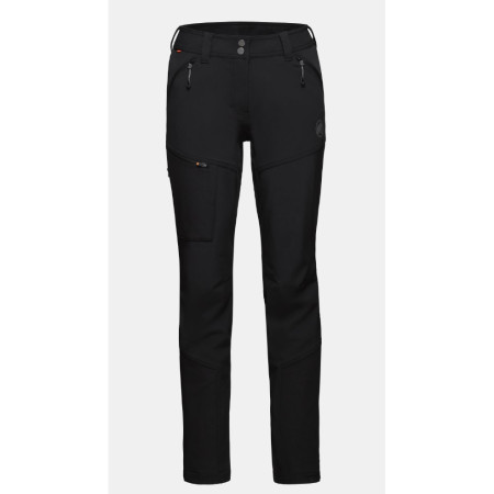 Pantalones de mujer Mammut Zinal Guide SO Hybrid Pants Women negro 5010 BLACK