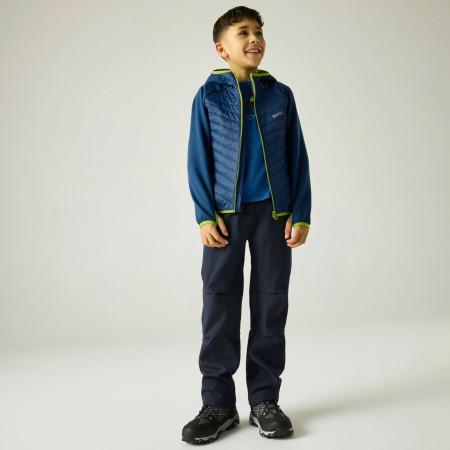 Chaqueta para niños Regatta Junior Andreson Hybrid Aviator Blue