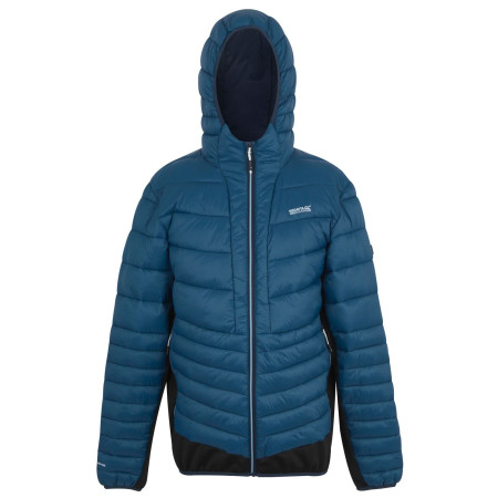 Chaqueta de hombre Regatta Hooded Leedre Hybrid azul MnlgtDen/Nvy