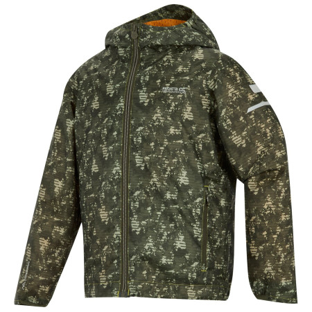 Chaqueta para niños Regatta Printed Lever II LiSagLinCamo