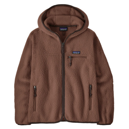 Sudadera de mujer Patagonia W's Retro Pile Hoody marrón Berm Brown