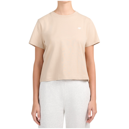 Camiseta de mujer 4F Tshirt F3501 beige Beige