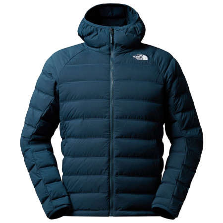 Chaqueta de hombre The North Face M Abseil Stretch Down Hoodie azul Deep Cypress