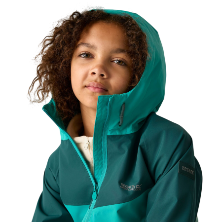 Chaqueta para niños Regatta Hanleigh Turquoise/Mediterranea