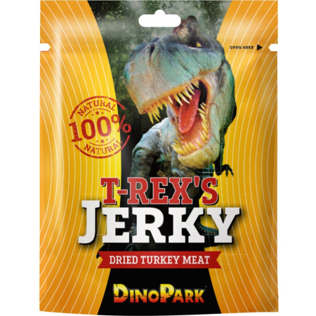 Carne seca Royal Jerky Dino Park T-Rex Turkey Teriyaki 22g