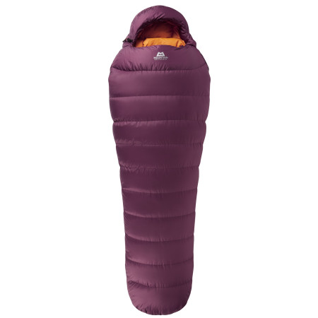 Saco de dormir de plumón Mountain Equipment Classic Eco 500 Wmns Regular violeta Me-01730 Raisin
