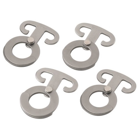 Juego de ganchos Outwell Accessory hooks 4 pcs. plata