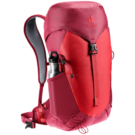 Mochila de senderismo Deuter AC Lite 16 rojo cherry-masala