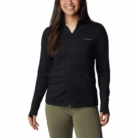 Sudadera funcional de mujer Columbia Hike™ Full Zip negro Black