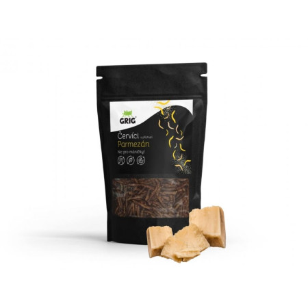 Gusanos comestibles Grig Queso parmesano