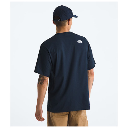 Camiseta de hombre The North Face M Mountain Logo Relaxed S/S Pocket Tee