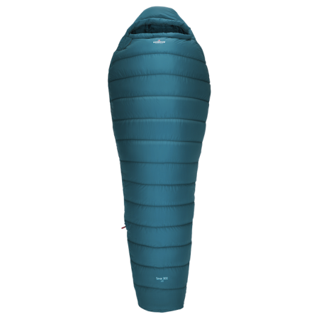 Saco de dormir de plumón Robens Serac 300 -4°C Regular azul Blue