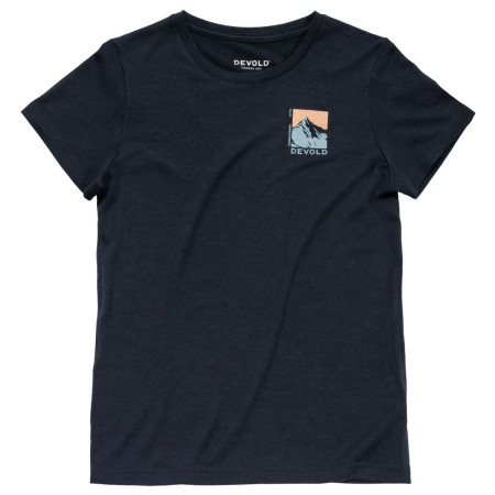 Camiseta de mujer Devold Classic "Summit" Tee Wmn negro INK