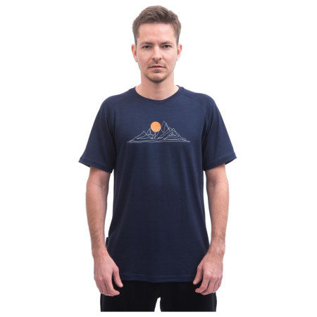 Camiseta funcional de hombre Sensor Merino Blend Moon