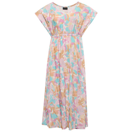 Vestido de mujer Alpine Pro Niewa beige CREME VARIANTA PA