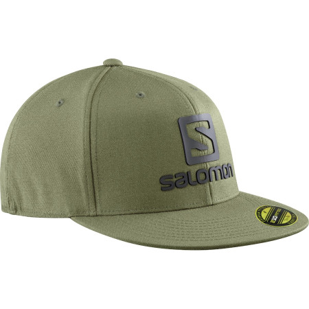 Gorra Salomon Logo Cap Flexfit® verde OliveNight