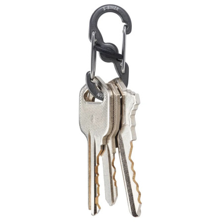 Mosquetón auxiliar Nite Ize S-Biner Microlock hliník