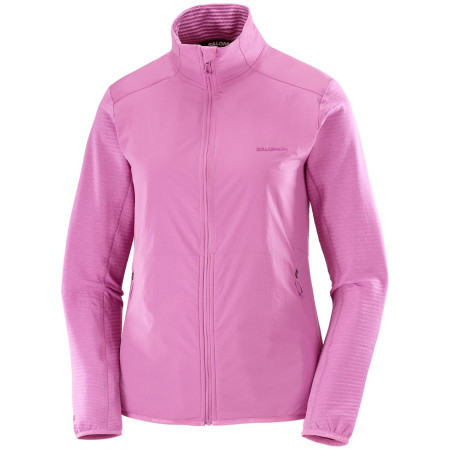 Chaqueta de mujer Salomon Essential Lightwarm Hybrid rosa Iris Orchid