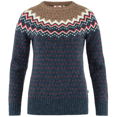 Jersey de mujer Fjällräven Övik Knit Sweater W azul Navy