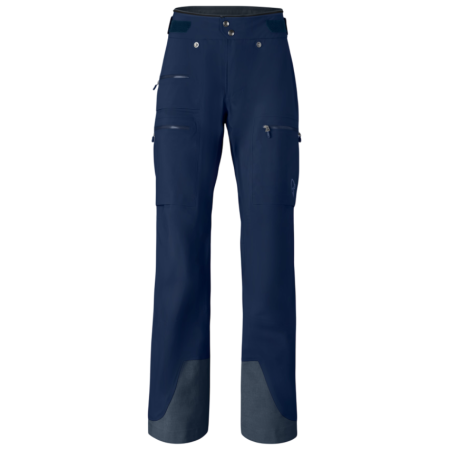 Pantalones de esquí para mujer Norrona lyngen Gore-Tex Pants azul oscuro Indigo Night