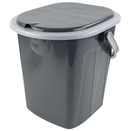Cubo de basura Bo-Camp Portable toilet square 1pc