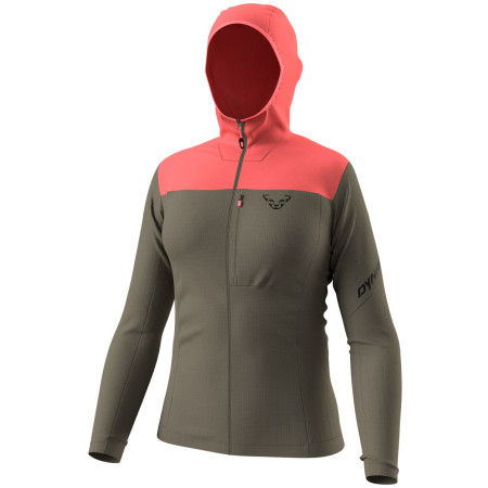 Sudadera de mujer Dynafit Traverse Thermal Hooded Jkt W marrón cabana/5490