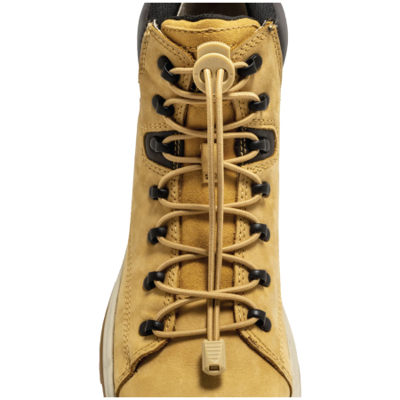 Cordones Lock Laces Boot beige Tan Boot