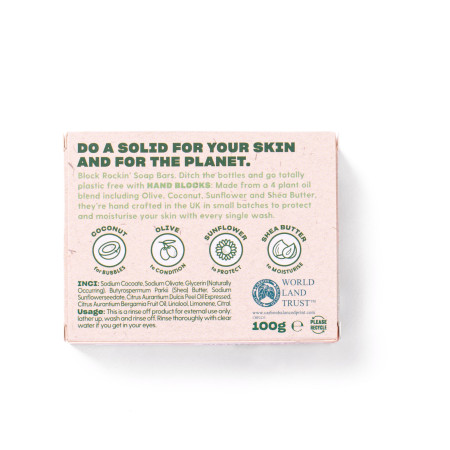 Jabón de viaje Totally Solid Hand Soap - Sweet Orange & Bergamot