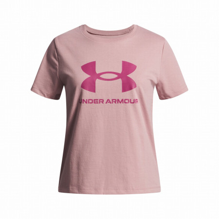Camiseta para niños Under Armour BIG LOGO SS-PNK rosa claro Pink