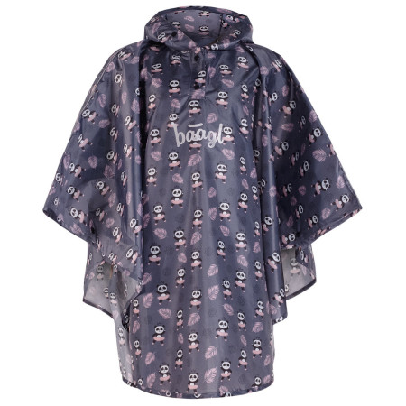 Impermeable para niños Baagl Pláštěnka Panda gris šedá