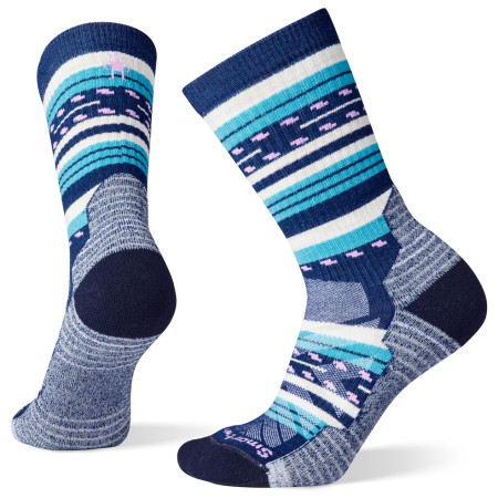 Calcetines de mujer Smartwool Hike Light Cushion Margarita Crew azul/ azul claro alpine blue