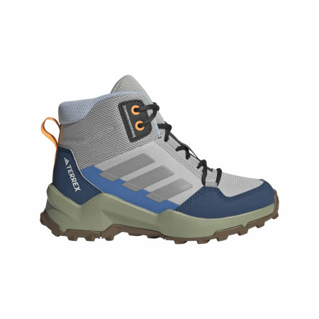 Calzado para niños Adidas Terrex Ax4R Mid K Grey gris Gretwo/Refsil/Globlu