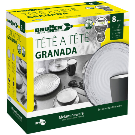 Vajilla Brunner Set tête-à-tête Granada 8 pcs