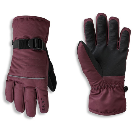 Guantes para niños Dare 2b Glacier Glove burdeos Fig