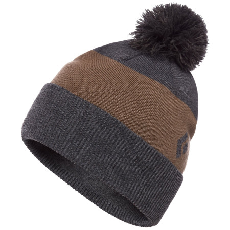 Gorro de invierno Black Diamond Pom Beanie gris/marrón Smoke/Walnut