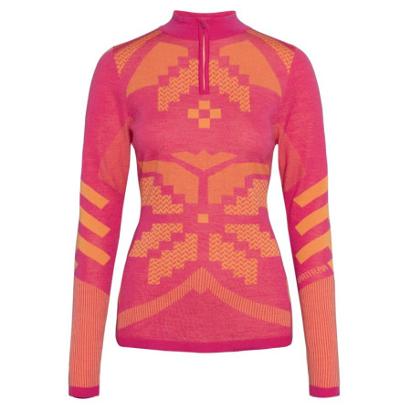 Sudadera funcional de mujer Kari Traa Faith Hz rosa berry