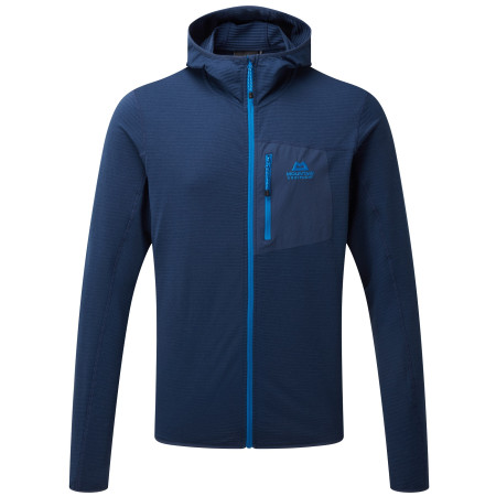 Sudadera de hombre Mountain Equipment Lumiko Hooded Jacket Medieval Blue azul oscuro MeMedievalBlue